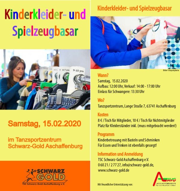 Kinderkleider- und Spielzeugbasar 15.02.2020