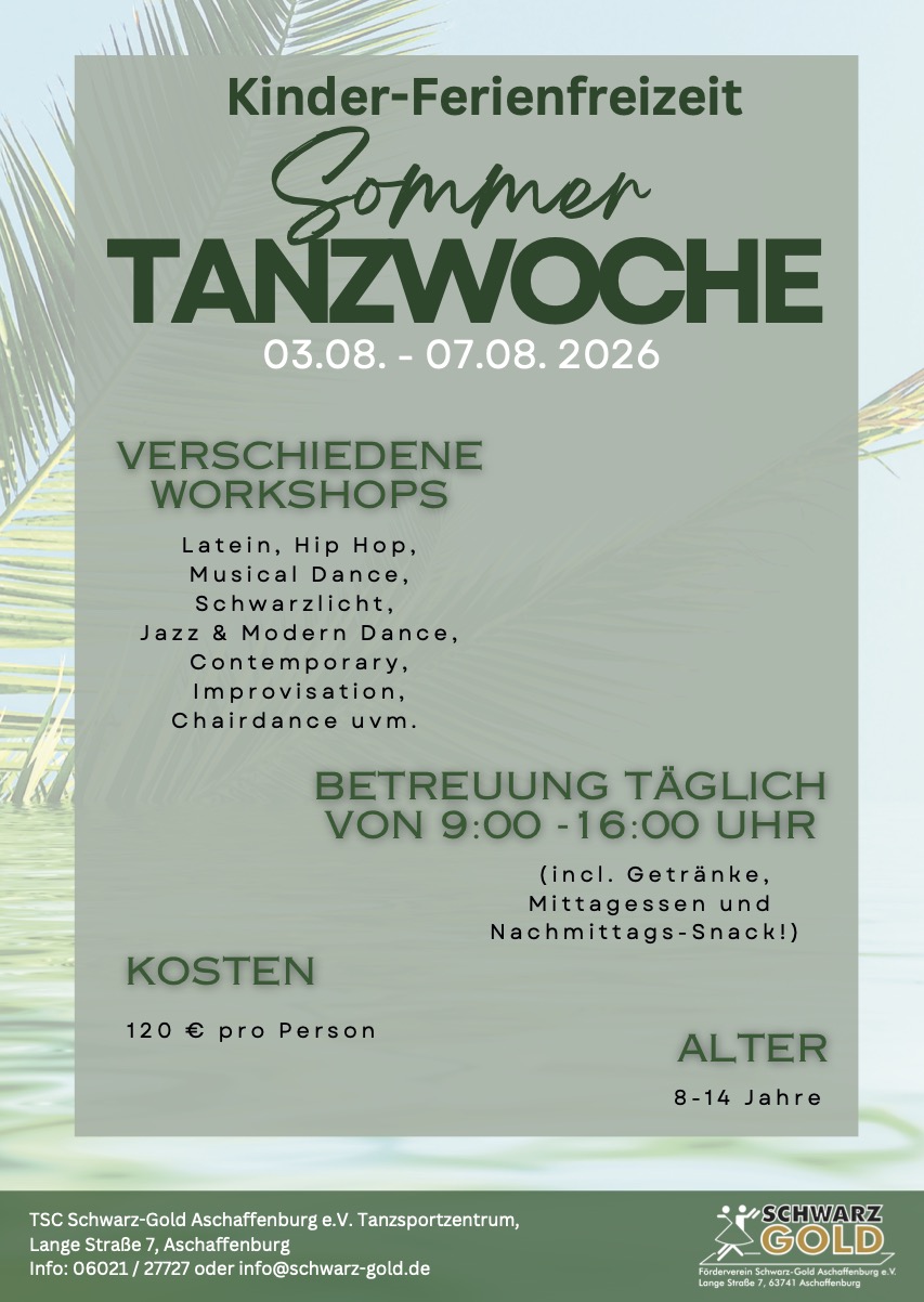 Sommertanzwoche 2026
